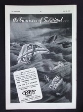 Original 1953 Reklame RFD