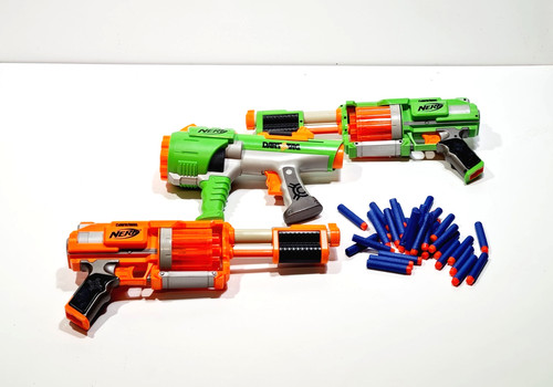 Hasbro nerf set dart tag - hasbro,