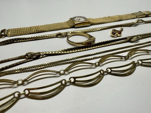 Vintage goldschmuck vergoldet - goldschmuck,