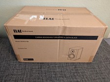 ELAC Carina BS 243.4 1 Paar HiFi Lautsprecher (Aluminium Konus) Neu Schwarz