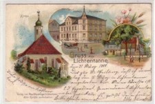 46151 Ak Lithographie Gruß