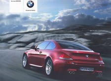 BMW M6 COUPE E63 Sportscar Prospekt Brochure 2005 BB