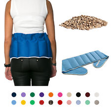 Körnerkissen XXL mit Gürtel  | großes Wärmekissen zum Umbinden | Rücken Bauch