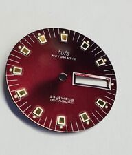 Zifferblatt Eufa passend Automatic PUW 1564 Uhr Vintage, 30.7 mm Ersatzteil NEU