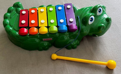 Fisher price krokodil xylophon - krokodil,