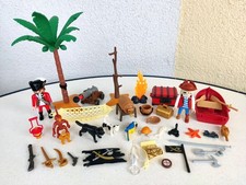 Playmobil Adventskalender Piratenlagune 4156 von 2007 - Inhalt ohne Diorama