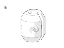 Hansa Gegengewicht, Gewicht, Rückzuggewicht, für Auszugsschlauch, 59914039