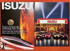 ➽ ISUZU GEMINI | ASKA | IMPULSE | TROOPER | USA/D prospekt brochure | 1986/87!