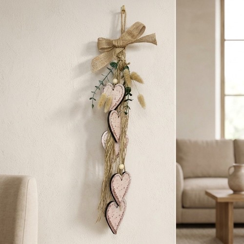 Rustikales herz wandbehang - rustikales,