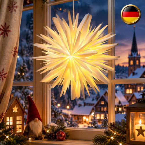 Weihnachtsstern - 3d,