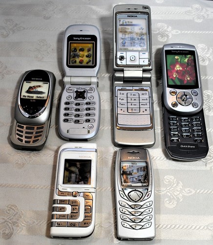 ältere handy dummys - handy-dummys, (
