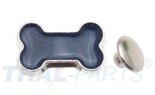 10er pack ziernieten knochen - 10er,