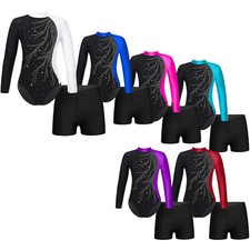 Mädchen Gymnastikanzug