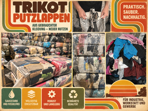 Trikot putzlappen bunt - 10,