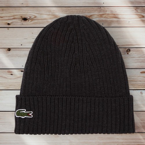 Lacoste anthrazit wolle - anthrazit,