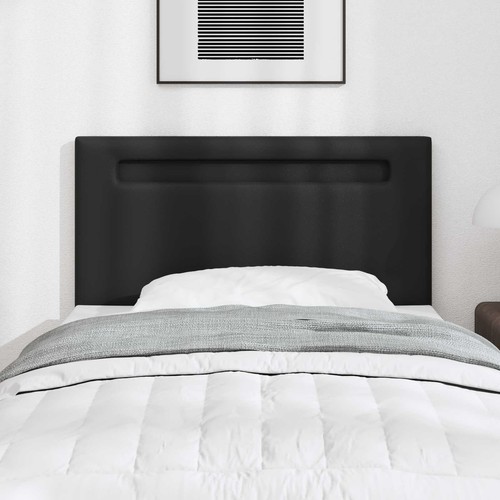 Vidaxl led kopfteil schwarz - kopfteil,