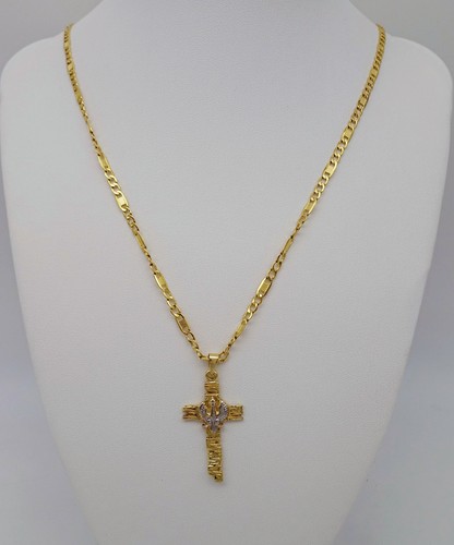 Kette mit kreuz - kette, in