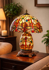 Tischlampe Tiffany Stil