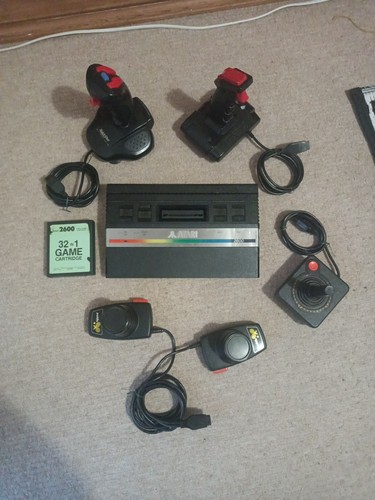 Atari 2600 konsole mit - 2600,