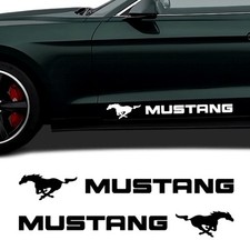 Aufkleber seitlich Mustang
