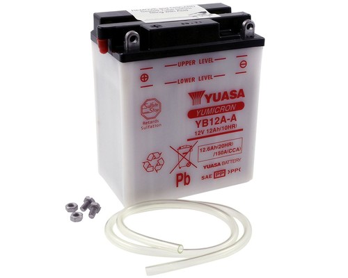 Batterie yuasa yb12a 12ah - yuasa, yb12a-a