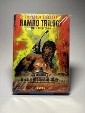 Rambo Trilogy - Steel Collection - Rambo 1 - 3 Limited Steelbook 6 DVDs Deutsch