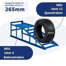 Auffahrrampe Rampe PKW 2x blau