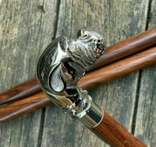 Handmade Messing Hund Kopf