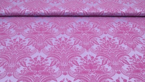 Dekostoff pink lila mit