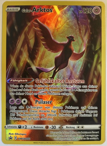 Pokemon galar arktos art rare - galar-arktos,