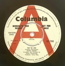 Wayne Gibson For No One Rare 1966 UK Demo Promo (Beatles)