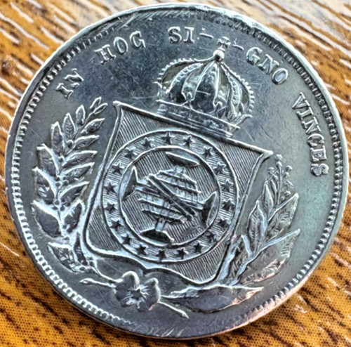 Brasilien kaiserreich münze - brasilien,