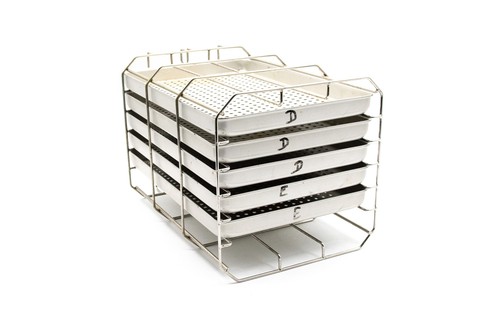 Melag traygestell mit trays - melag,