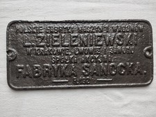 Original Waggonschild