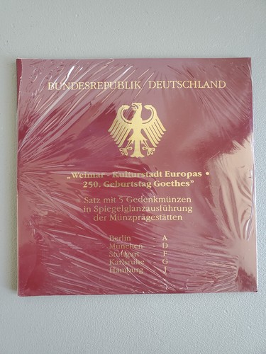 Brd gedenkmünzen dm 1999 - 5,