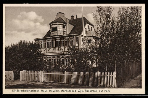 Ansichtskarte wyk föhr - wyk, /föhr