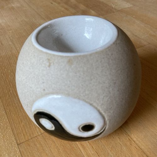 Keramik teelichthalter rund - keramik,