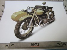 Militä Motorrad mit Beiwagen