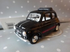 Fiat 500 oldtimer schwarz - fiat,