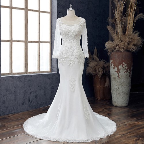 Luxus spitze brautkleid - spitze,