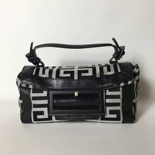 Givenchy schwarze Canvas Leder