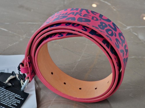Dsquared2 ledergürtel pink - ledergürtel,