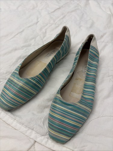 Damen leder schuhe ballerinas - leder,