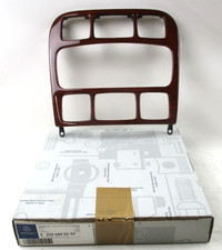 Original NEU Mercedes W220 Mittelkonsole Zierblende Holz SAP Braun A2206800539