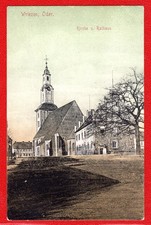 Alte AK Color   Wriezen Kirche