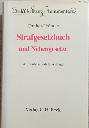 Dreher tröndle - dreher,