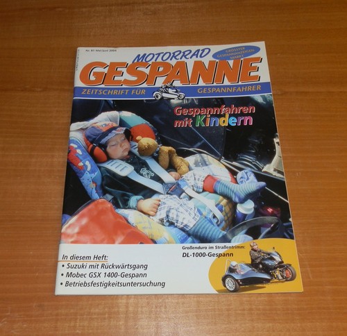 Motorrad gespanne mai - gespanne, mai/juni
