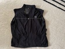 Crane sports Fahrradweste Gr. XL, schwarz, atmungsaktive Sport Weste, Rennrad