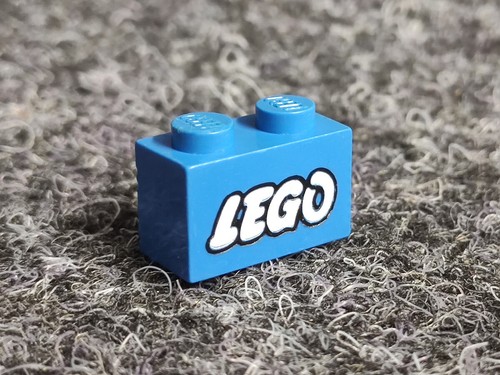 Lego 3004p50 stein 1x2 blau - lego,