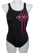 BADEANZUG SCHWARZ PINK ARENA